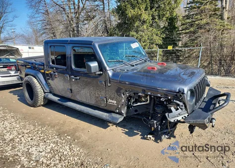 2021 Jeep Gladiator Overland из США, поврежденный, VIN 1C6HJTFG4ML607603
